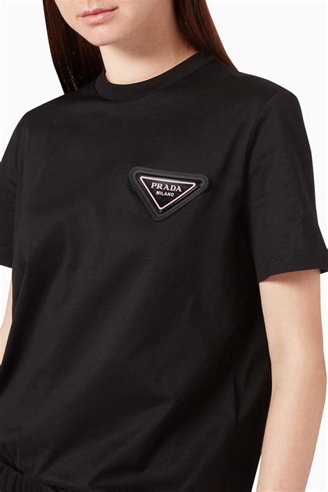 prada t-shirt kadın|Prada women's sweatshirts.